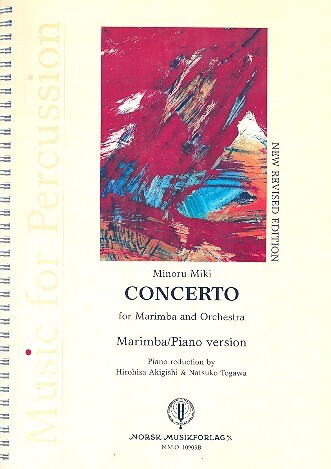 Vorderes Coverbild Concerto for marimba and orchestra