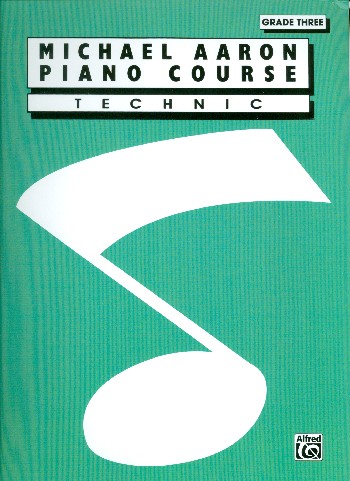 Vorderes Coverbild Piano Course Grade 3 Technic