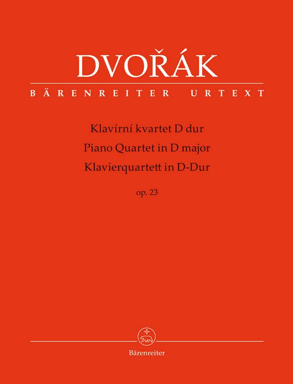 Vorderes Coverbild Quartett D-Dur op.23