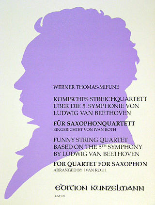 Vorderes Coverbild Komisches Streichquartett über die 5. Sinfonie von Beethoven