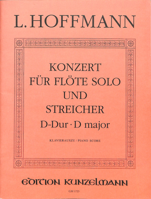 Vorderes Coverbild Konzert D-Dur