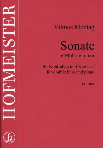 Vorderes Coverbild Sonate e-Moll 