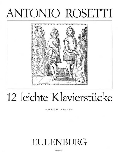 Vorderes Coverbild 12 leichte Stücke