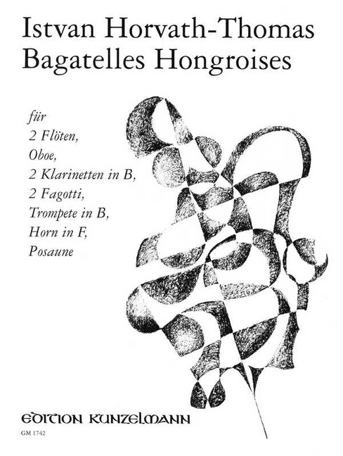 Vorderes Coverbild Bagatelles hongroises