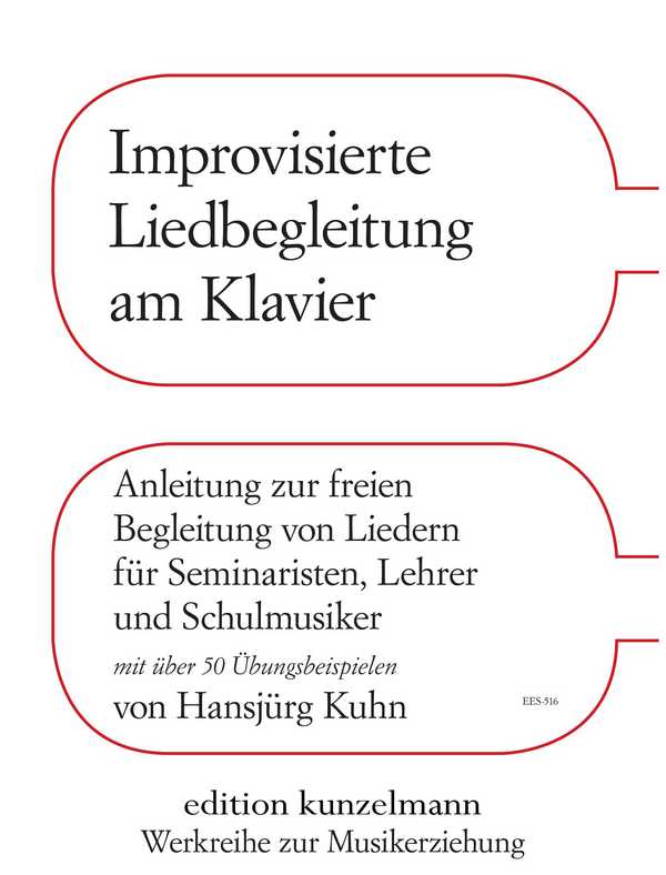 Vorderes Coverbild Improvisierte Liedbegleitung am Klavier
