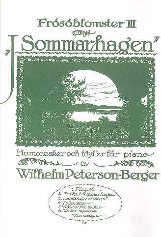 Vorderes Coverbild Frösöblomster op.16 vol.3