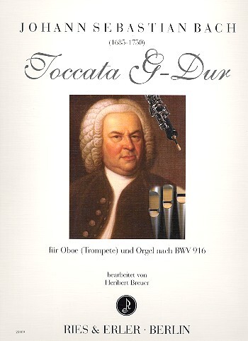 Vorderes Coverbild Toccata G-Dur BWV916 für Oboe