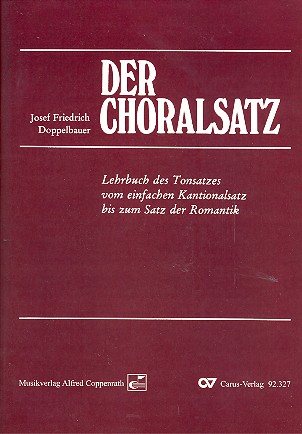 Vorderes Coverbild Der Choralsatz