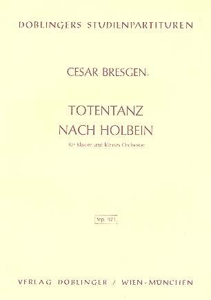 Vorderes Coverbild TOTENTANZ NACH HOLBEIN FUER