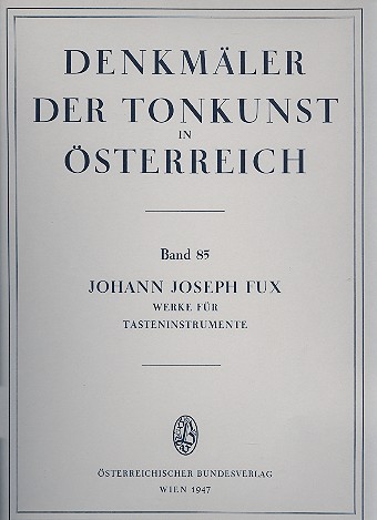 Vorderes Coverbild Werke für Tasteninstrumente