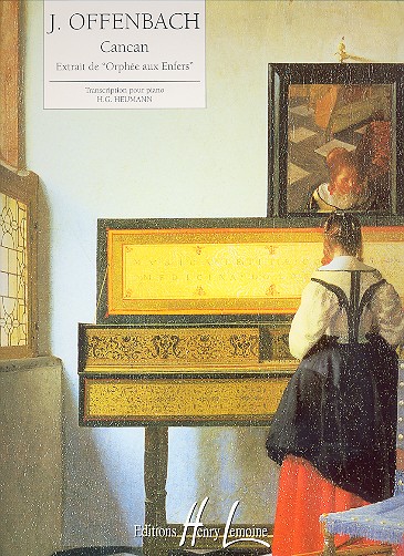 Vorderes Coverbild Cancan pour piano, extrait de