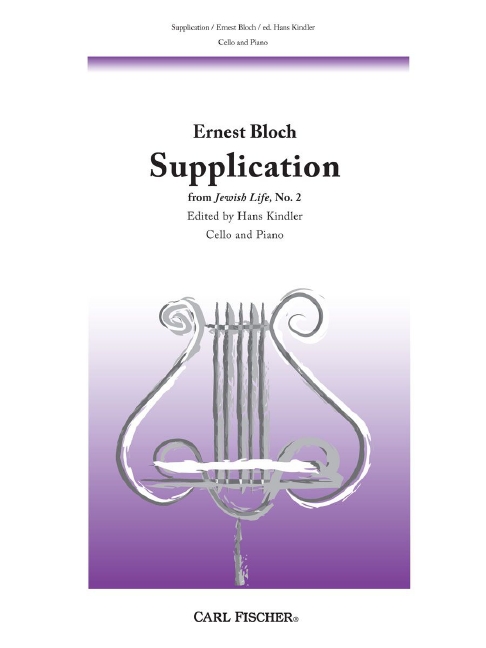 Vorderes Coverbild Supplication for cello solo
