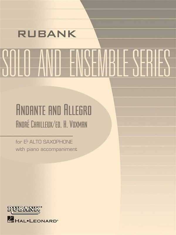 Vorderes Coverbild Andante et allegro for