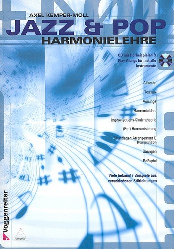 Vorderes Coverbild Jazz und Pop Harmonielehre (+CD)