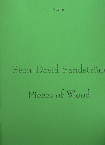 Vorderes Coverbild PIECES OF WOOD FOR 6 PERCUSSIONISTS