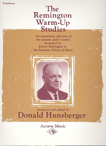 Vorderes Coverbild The Remington Warm-up Studies