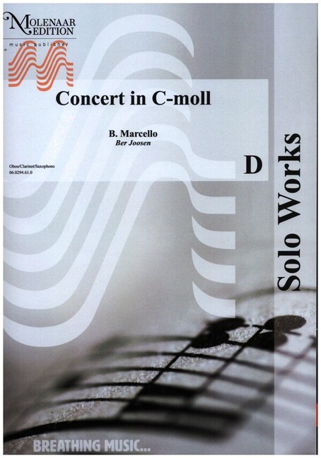 Vorderes Coverbild Concert in c minor for clarinet,