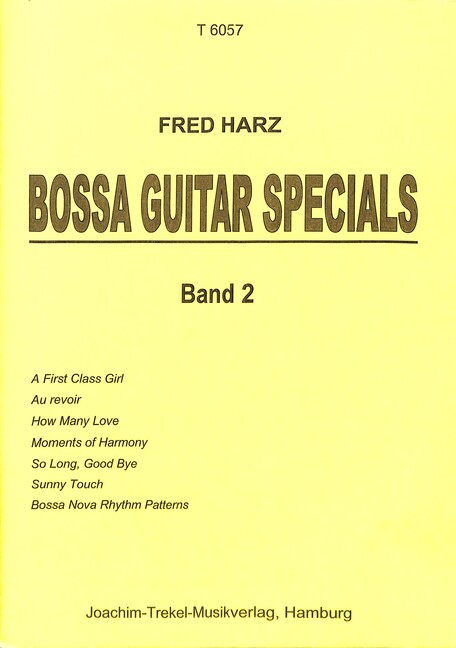 Vorderes Coverbild Bossa Guitar Specials Band 2