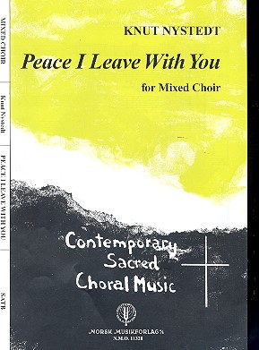 Vorderes Coverbild Peace I leave with you