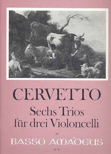 Vorderes Coverbild 6 Trio für 3 Violoncelli