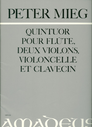 Vorderes Coverbild Quintett für Cembalo, Flöte,