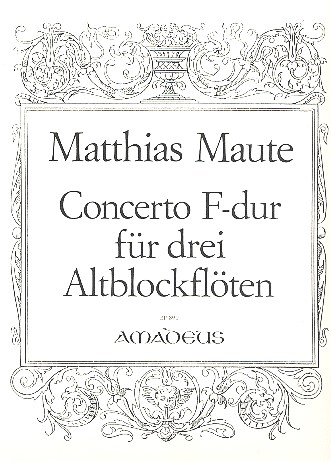 Vorderes Coverbild Concerto F-Dur