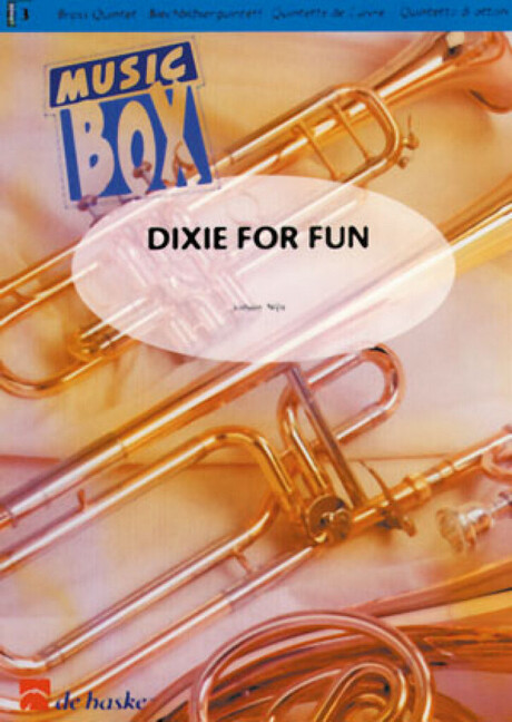 Vorderes Coverbild DIXIE FOR FUN FUER BLECHBLAESER-