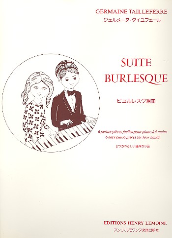 Vorderes Coverbild Suite Burlesque - 6 petites pièces faciles