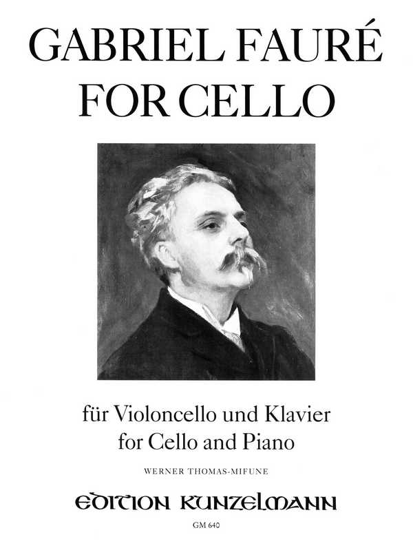 Vorderes Coverbild Fauré for Cello