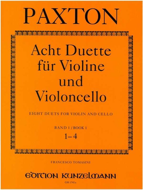 Vorderes Coverbild 8 Duette Band 1 (Nr.1-4)
