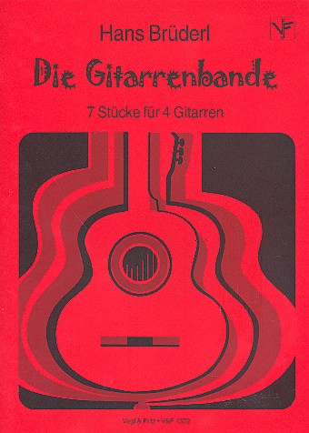 Vorderes Coverbild Die Gitarrenbande - 7 Stücke