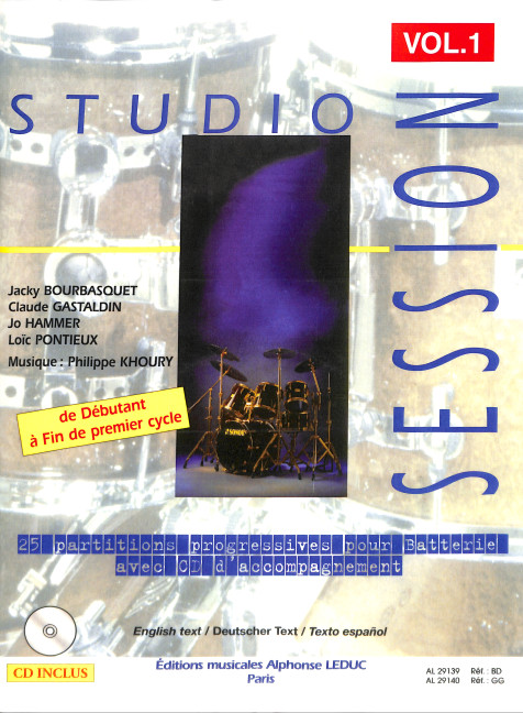Vorderes Coverbild Studio Session (+CD) 25 partitions
