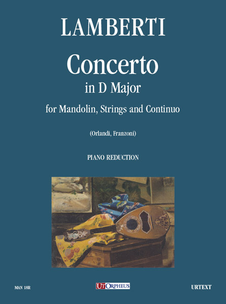 Vorderes Coverbild CONCERTO RE MAGGIORE PER MANDOLINO,