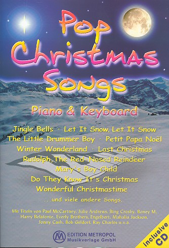 Vorderes Coverbild Pop Christmas Songs (+CD):