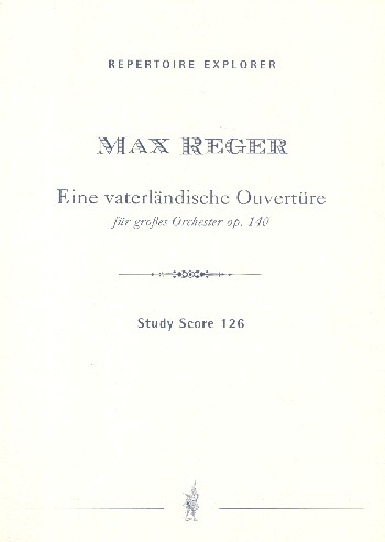 Vorderes Coverbild Eine vaterländische Ouvertüre op.140 