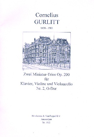 Vorderes Coverbild Miniaturtrio G-Dur op.200 Nr.2 
