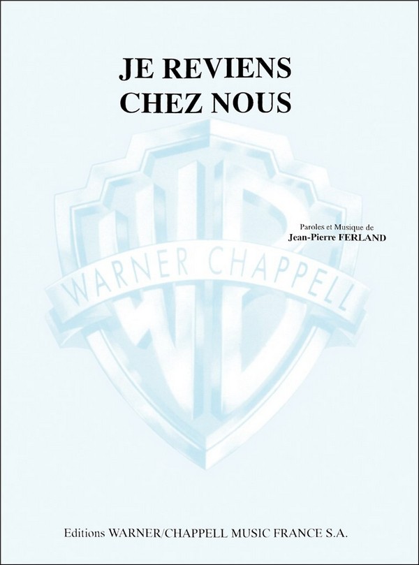 Vorderes Coverbild Jean-Pierre Ferland, Je Reviens Chez Nous