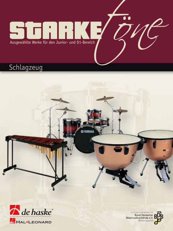 Vorderes Coverbild Starke Töne für Schlagzeug