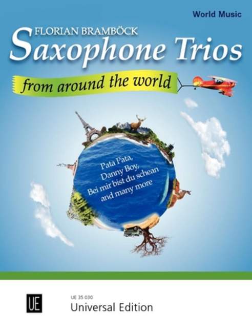 Vorderes Coverbild Saxophone Trios from around the World