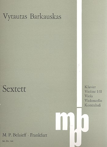 Vorderes Coverbild Sextett