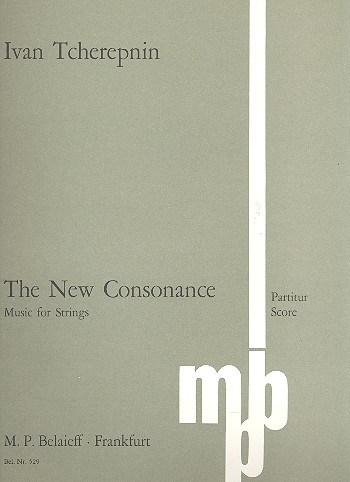 Vorderes Coverbild The new Consonance