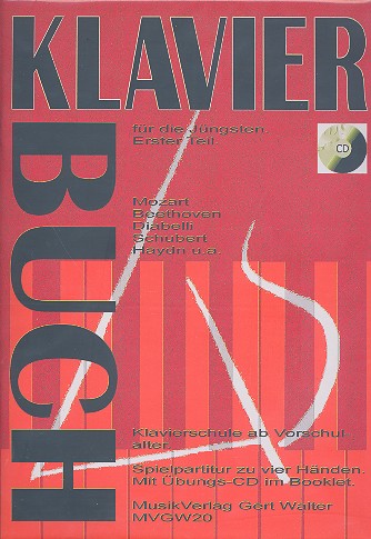 Vorderes Coverbild Klavierbuch für die Jüngsten Band 1 (+CD)