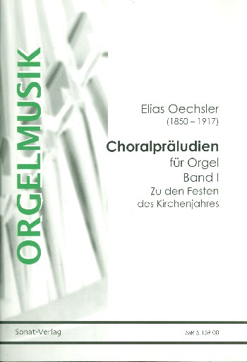 Vorderes Coverbild Choralpräludien Band 1