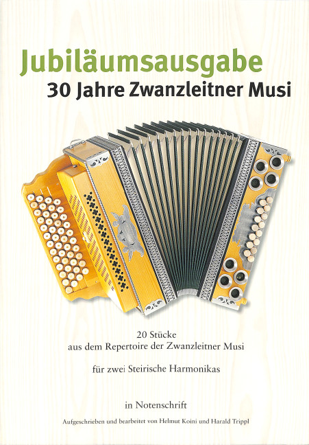 Vorderes Coverbild 30 Jahre Zwanzleitner Musik - Jubiläumsausgabe