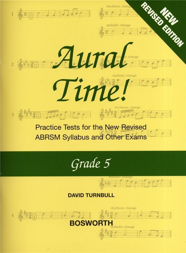 Vorderes Coverbild Aural Time Grade 5 Practice Tests