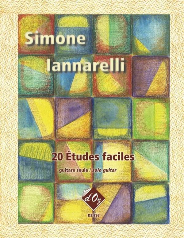 Vorderes Coverbild 20 études faciles