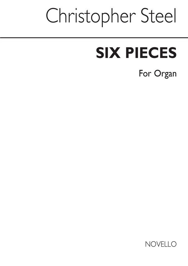 Vorderes Coverbild 6 Pieces op.33 for organ