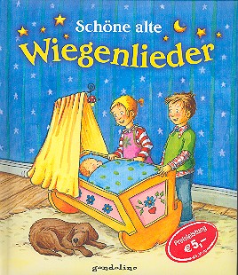 Vorderes Coverbild Schöne alte Wiegenlieder Liederbuch