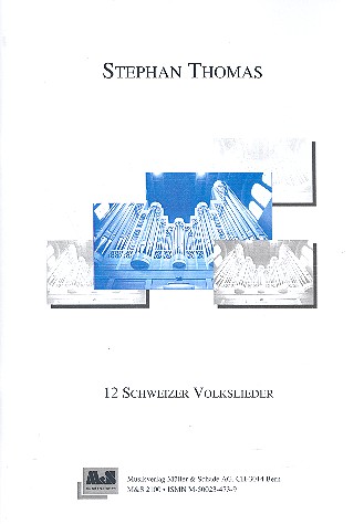 Vorderes Coverbild 12 Schweizer Volkslieder