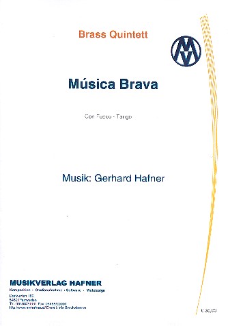 Vorderes Coverbild Música brava für 2 Trompeten,